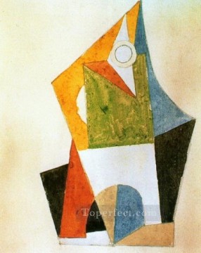 Pablo Picasso Painting - Composición geométrica 1920 Pablo Picasso